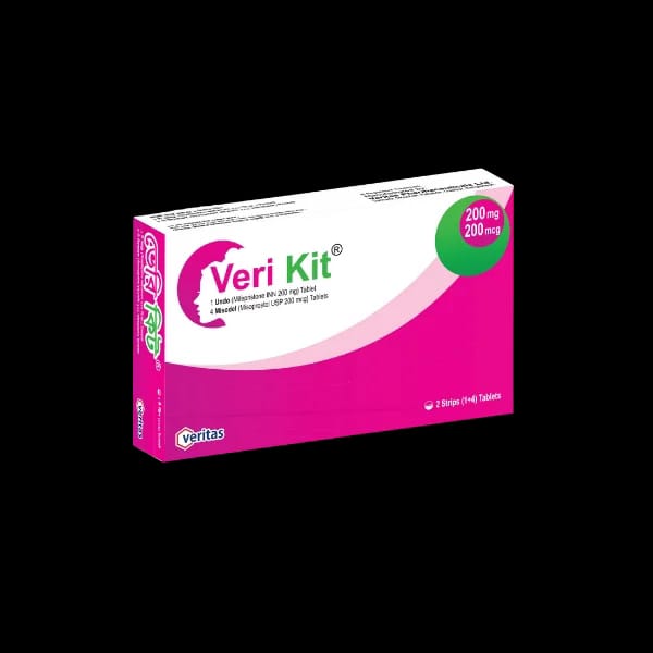Tablet Veri Kit 200mg+200mcg (1+4 tablet Kit)